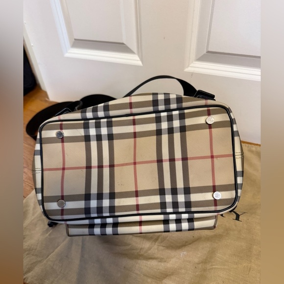 Burberry Backpack Traditional Print Like New!! VINTAGE Y2K - Picture 3 of 16